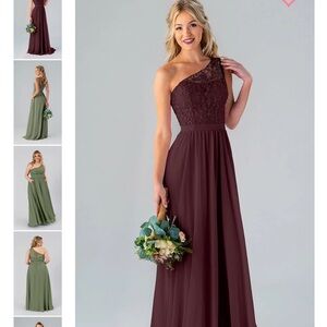 Kennedy Blue Shannon BORDEAUX dress